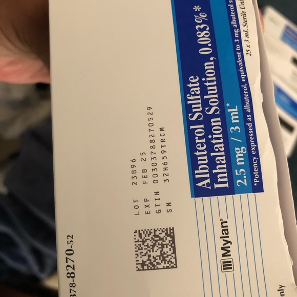 Albuterol. 4 boxes - Picture 3 of 6